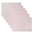 thumbnail image 1 of Lil Hearts Ribbed Placemats (Set of 6), 1 of 6
