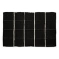 thumbnail image 1 of DII Multi-Color Black and Cream Farmhouse Check Cotton Rug 26x40, 1 of 3