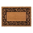 thumbnail image 1 of DII Natural Coco Coir Doormat, 24" x 36" - Printed Scroll, 1 of 3