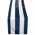 thumbnail image 1 of DII Nautical Blue Cabana Stripe Outdoor Table Runner With Zipper, 1 of 11