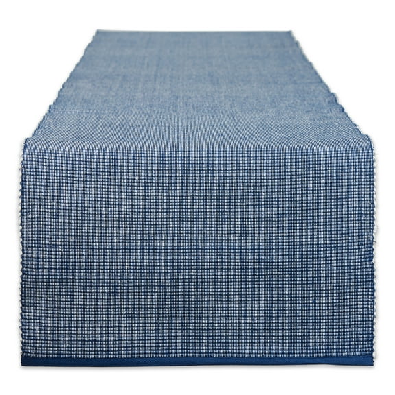 DII 2-Tone Ribbed Table Runner 13x108"