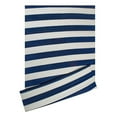 DII Navy/White Stripe Outdoor Rug