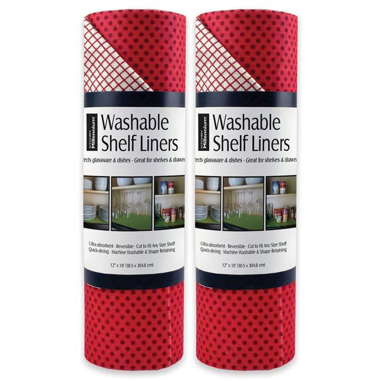 Choice 2' x 40' Red Plastic Mesh Shelf Liner - Yahoo Shopping