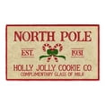 thumbnail image 1 of DII Outdoor Decorative Christmas Holiday Doormat, 17x29", Holly Jolly Cookie Co, 1 of 3