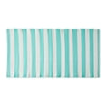 thumbnail image 1 of DII Outdoor Rug Collection Reversible Woven Polypropylene Mat, 3x6-Feet, Aqua & White, 1 of 3