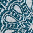 thumbnail image 1 of DII Blue Sunflower Outdoor Fabric  Rug 5 Ft Round, 1 of 3