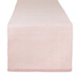 thumbnail image 1 of DII Pale Mauve Eco-Friendly Chambray Fine Ribbed Table Runner 13x72 inches, 1 of 3