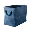 thumbnail image 1 of DII Polyester Bin Variegated Blue Rectangle Small, 1 of 7