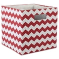 thumbnail image 1 of DII Polyester Cube Chevron Rust Square, 1 of 2