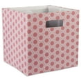 thumbnail image 1 of DII Polyester Cube Honeycomb Rose Square, 1 of 10