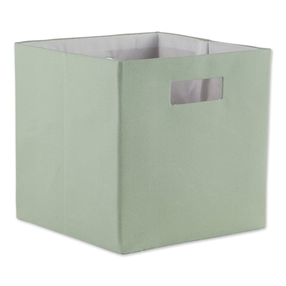 DII Polyester Cube Solid Mint Square 11x11x11