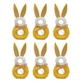 thumbnail image 1 of DII Rabbit Napkin Rings (Set of 6), 1 of 2