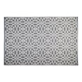 thumbnail image 1 of DII Gray Infinity Circle Outdoor Rug, 1 of 9