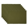 thumbnail image 1 of DII Ribbed Kitchen Placemat Set, Set of 6, 19"x13", 100% Cotton, Multiple Colors, 1 of 3