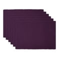 thumbnail image 1 of DII Ribbed Solid Placemat Set/6, 1 of 5