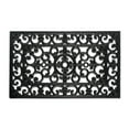 thumbnail image 1 of DII Rubber Doormats Collection All Weather, 24x36", Wrought Iron, 1 of 3
