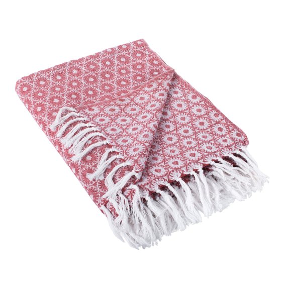 DII Rust Malachite Throw