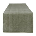 thumbnail image 1 of DII Sage & White 2-Tone Ribbed Table Runner, 1 of 4