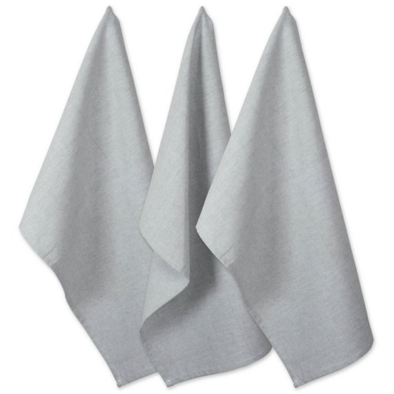 DII Artichoke Solid Chambray Dishtowel (Set of 3)