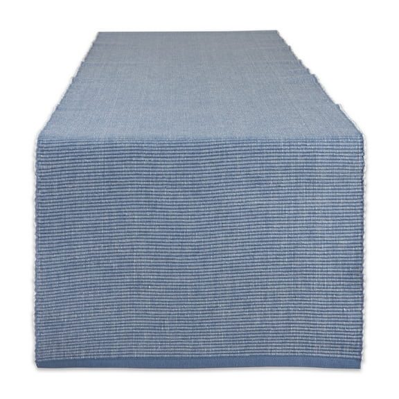 DII 2-Tone Ribbed Table Runner 13x72"