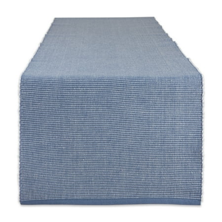 DII 2-Tone Ribbed Table Runner 13x108"