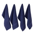 thumbnail image 1 of DII Terry Waffle Solid Dishtowel Set 4 Piece, Blue, 1 of 5