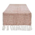 thumbnail image 1 of DII Textured Cotton Table Runner, Cinnamon, 15"W x 108"L, 1 of 3