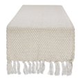 thumbnail image 1 of DII Textured Cotton Table Runner, Natural, 15"W x 108"L, 1 of 4