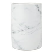 DII Kitchen Accessories Ceramic, Utensil Holder, White Marble