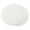 thumbnail image 1 of DII White Round PVC Doubleframe Placemat 6 Piece, 1 of 3