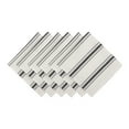 thumbnail image 1 of DII Dobby Stripe Napkin Set 6 Piece, Black, 20x20", 1 of 5