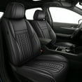 thumbnail image 1 of DIKSOAKR Car Seat Covers Front Seats for Toyota Yaris 2013-2024 2025 Waterproof Leather Seat Covers Comfort Car Seat Protector with Lumbar Support Black,Front Set(2 Seats), 1 of 9