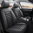 thumbnail image 1 of DIKSOAKR Car Seat Covers for Volvo XC90 2003-2014 Premium Leather Seat Cover Car Seat Protector Compatible with Airbag Black,Front Set( 2 Seats), 1 of 8
