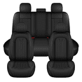 thumbnail image 1 of DIKSOAKR Car Seat Covers Full Set for Nissan Versa 2009-2024 2025 Faux Leather Waterproof Comfort Full Set Car Seat Covers Lumbar Support Seat Cushion Black,Full Set(2 Row 5 Seats), 1 of 9