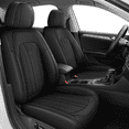 thumbnail image 1 of DIKSOAKR Car Seat Covers Full Set for Volkswagen VW Touareg 2004-2017 Waterproof Leather Seat Covers Cushion Lumbar Support Comfort Automotive Interior Black,Full Set(2 Row 5 Seats), 1 of 11