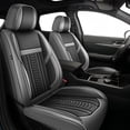 thumbnail image 1 of DIKSOAKR Car Seat Covers for Nissan Murano 2011-2026 Waterproof Front Car Seat Covers Cushion with Lumbar Support Gray,Front Set(2 Seats), 1 of 9