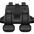 thumbnail image 1 of DIKSOAKR Seat Covers Full Set for Acura ZDX 2006-2022 Premium Leather Seat Protectors with Lumbar Support,Waterproof Auto Cushions Black,Full Set(2 Row 5 Seats), 1 of 9
