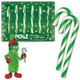 DILL PICKLE Flavor Candy Canes CANE Box Of 6