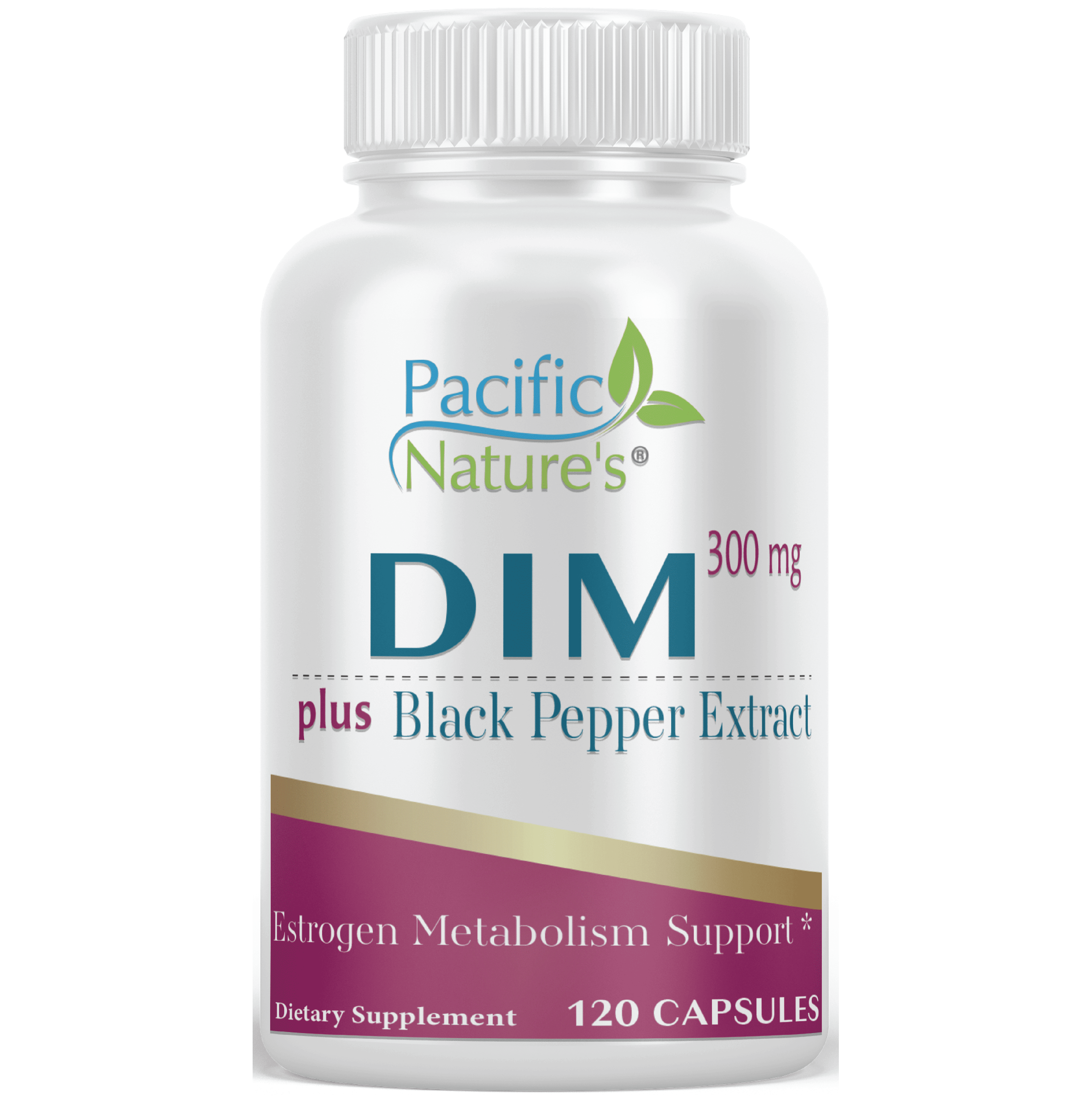DIM 300 mg with Black Pepper Extract 5 mg Hormone Balance Support for