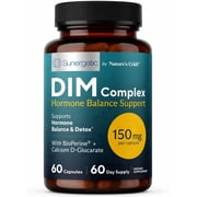 DIM Supplement with Broccoli Extract and Calcium D-Glucarate, 60 Count