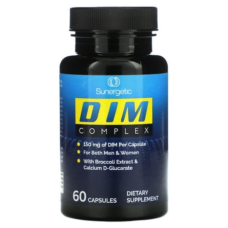 Premium DIM Supplement–Includes 150mg of DIM (diindolylmethane), Broccoli, Calcium D-Glucarate & Bioperine - DIM Capsules For Men & Women– Powerful DIM Blend - Hormone Support Complex - 60 Capsules