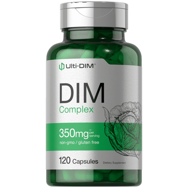 DIM Complex Supplement 350mg 120 Capsules By Horbaach