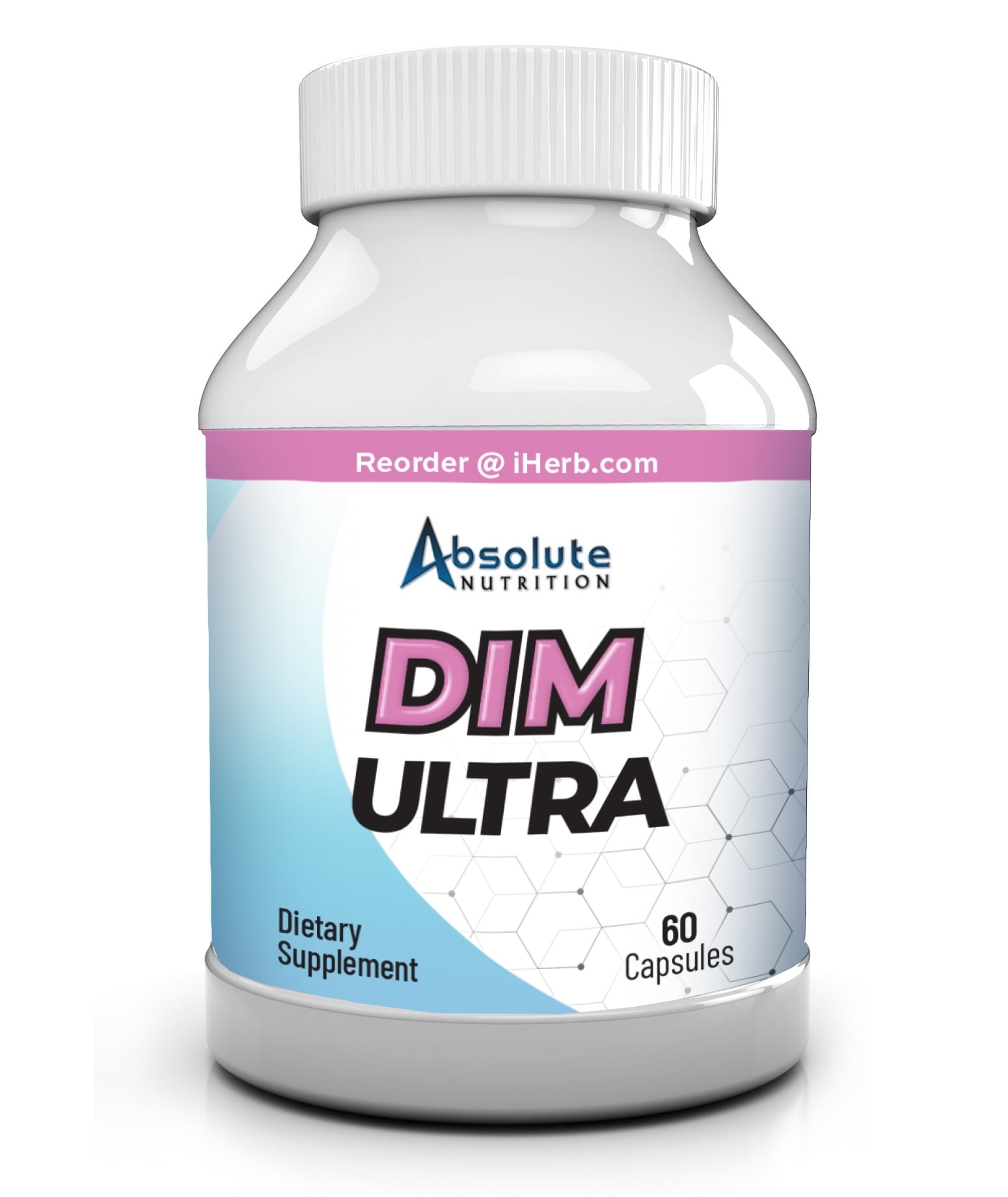 DIM Capsules – 350mg – 60ct – Mood, Weight & Hormonal Support for Men & Women – Enhanced Absorption with BioPerine®