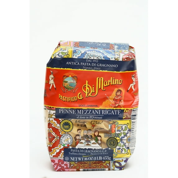 DIMARTINO PENNE RIGATE PASTA, 16 OZ