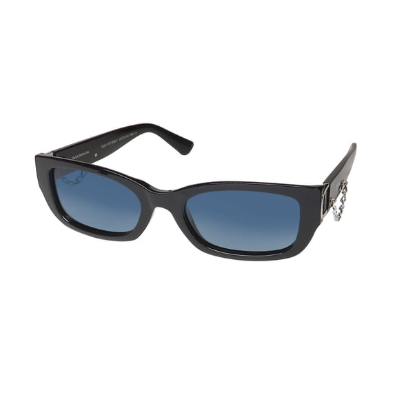 DIME 0757 MEANGIRLS POLARIZED SUNGLASSES WITH DECORATIVE CHAIN ON TEMPLE WOMENS