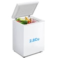 thumbnail image 1 of DIMEDEAL 2.8 Cu.Ft Chest Freezer, Compact Mini Deep Freezer with 7 Temp Settings & Removable Basket, Top Door Free-Standing Freezer for Home, Dorm, Garage, Office, Apartment & Basement, 1 of 8