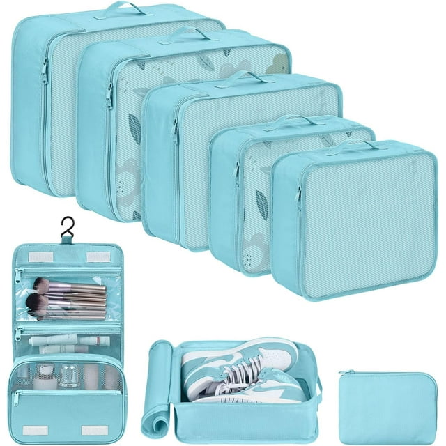 DIMJ Packing Cubes, Travel Bags Organizer for Luggage Suitcase