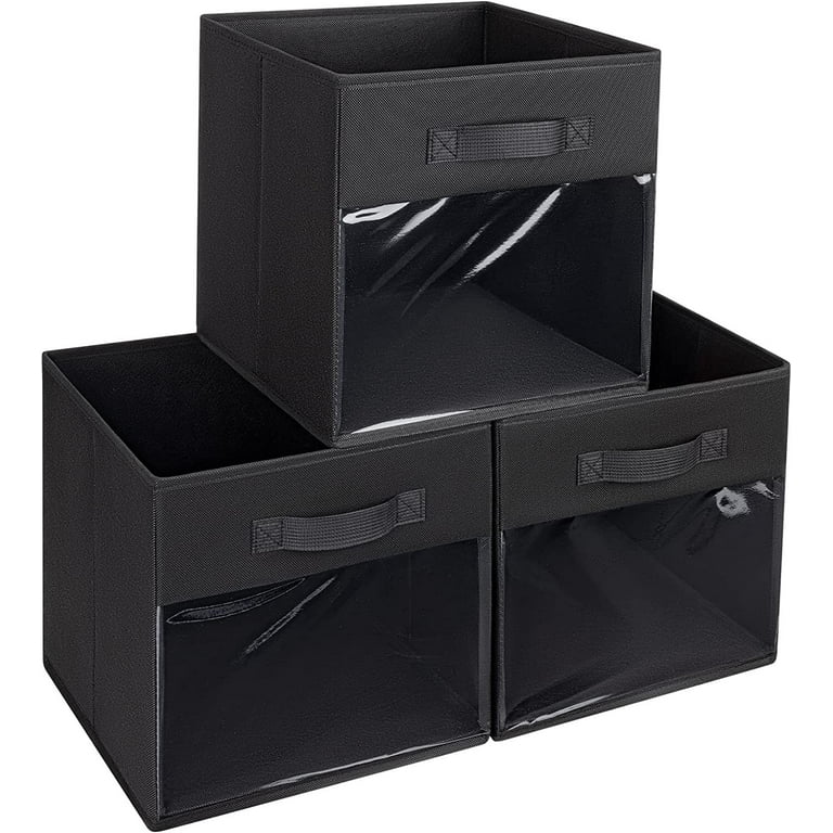 Black Storage Container, Large, Sold by at Home