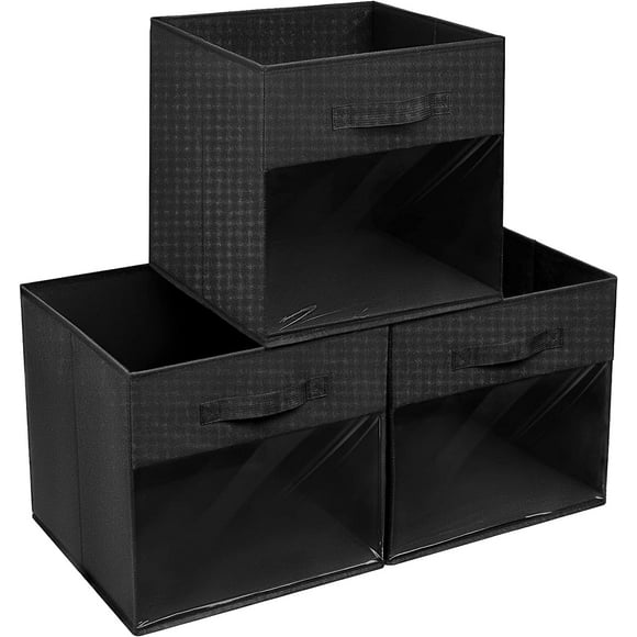 Clear Cube Storage Bins