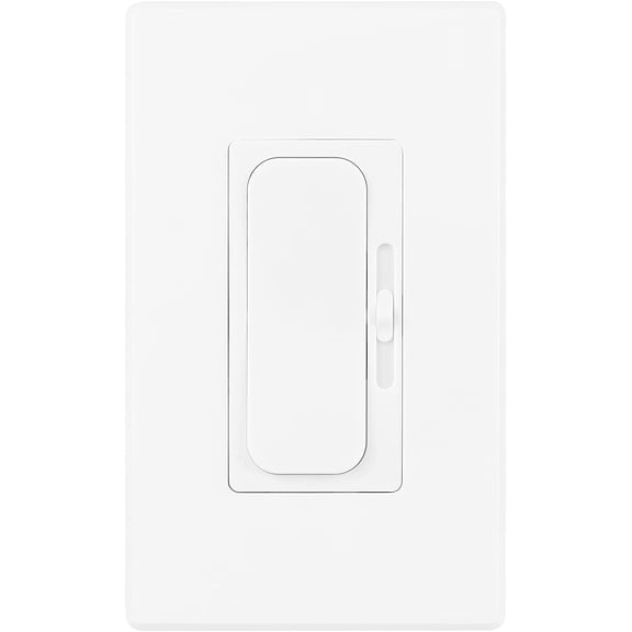 DIMMER/LED/WH/0-10V ROCKER SWITCH+SLIDE SUNLITE